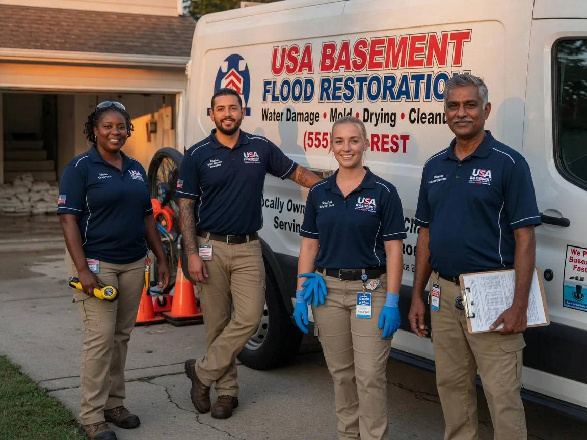 Basement Flood Cleanup company in Bell City, LA