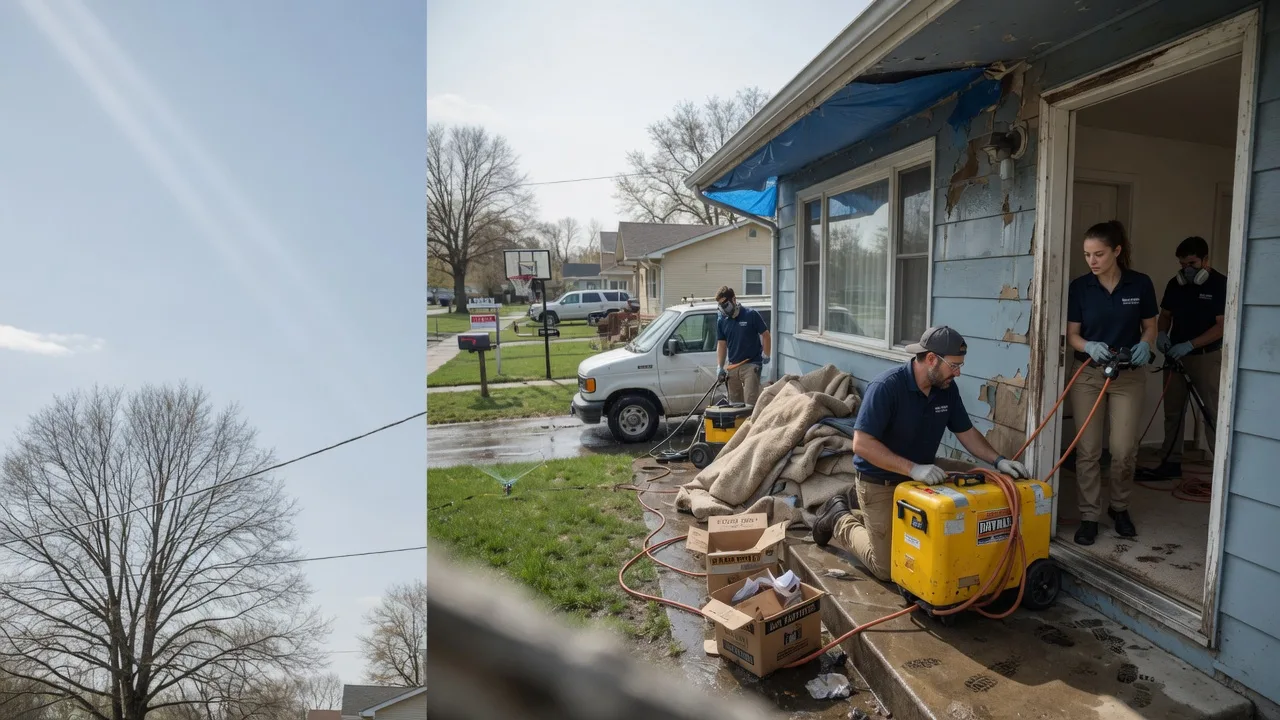 Basement Flood Cleanup in Bell City, LA near me